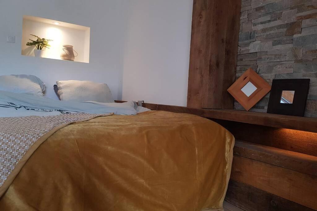 L'Idyllique - Studio Prive Sous Maison Saint-Didier-sur-Beaujeu Zewnętrze zdjęcie