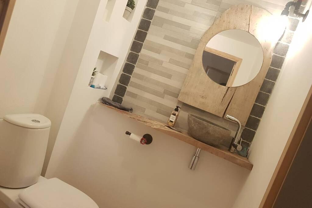 L'Idyllique - Studio Prive Sous Maison Saint-Didier-sur-Beaujeu Zewnętrze zdjęcie