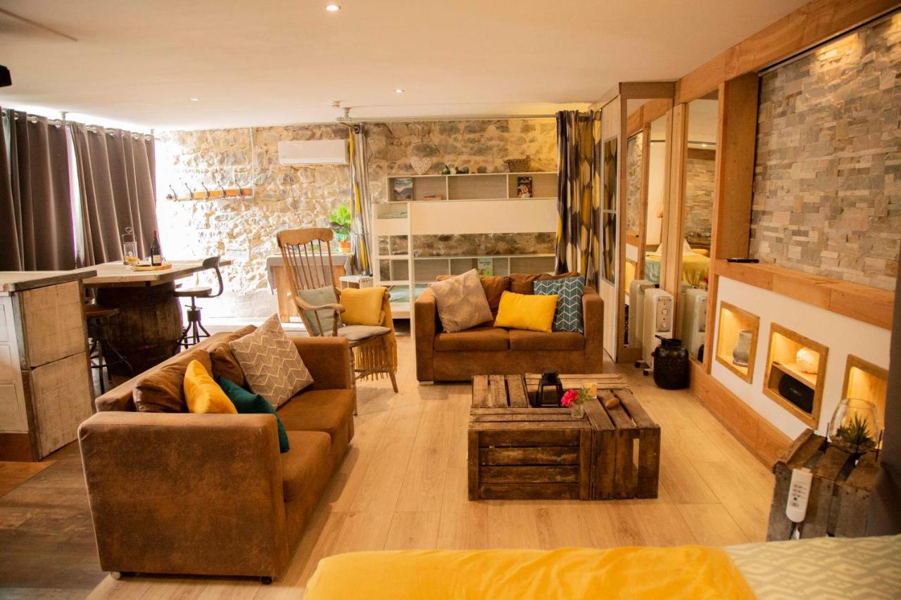 L'Idyllique - Studio Prive Sous Maison Saint-Didier-sur-Beaujeu Zewnętrze zdjęcie